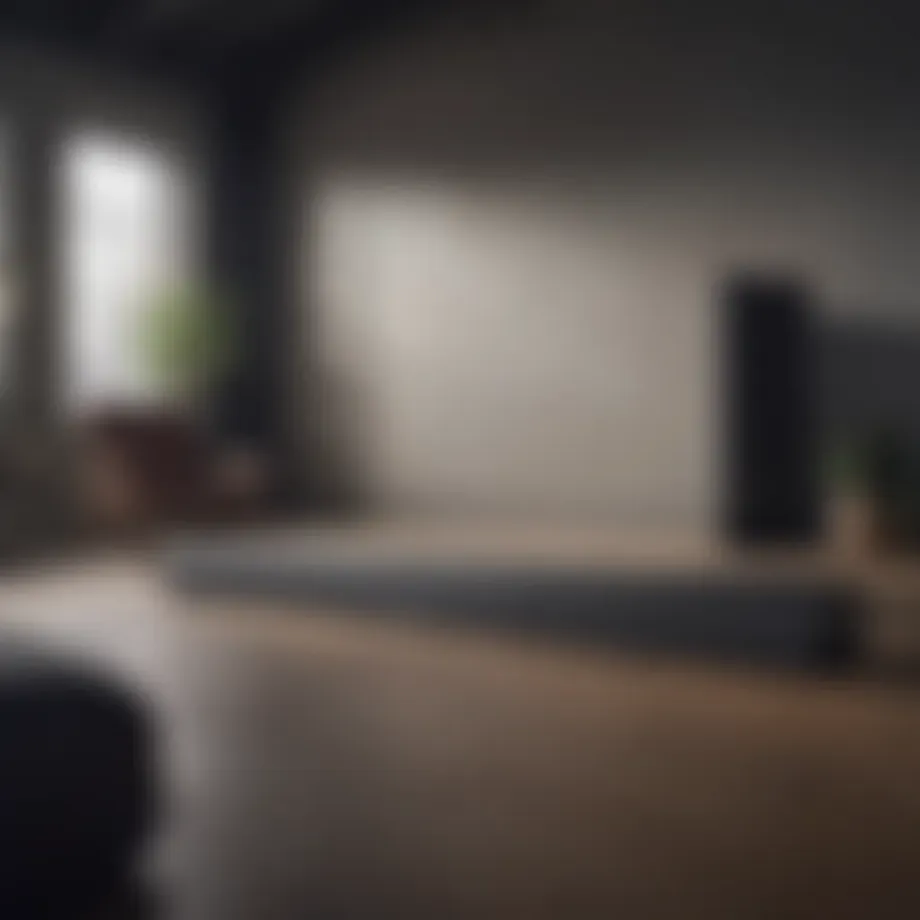 Sleek design of a Sony sound bar showcasing modern aesthetics