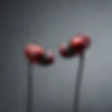 Sleek design of Beats earbuds highlighting their modern aesthetics.