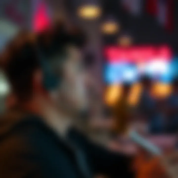 User enjoying music with budget earphones
