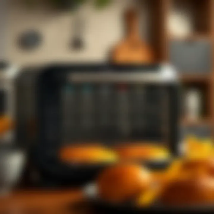 Comparison chart of leading air fryer oven models with key specifications.