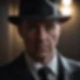 Enigmatic Reddington in shadows