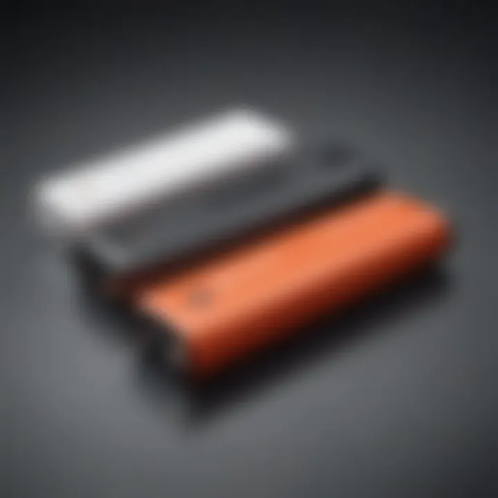 An infographic illustrating the different types of battery power banks available in the market.