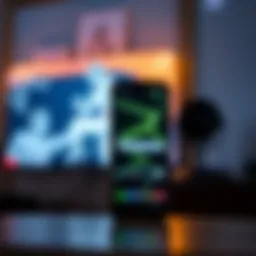 Firefly phone displaying its sleek design and features