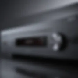 Close-up view of the Sony Professional Blu-ray Player showcasing its sleek design.