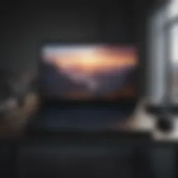 Sleek design of a non-RGB gaming laptop showcasing its minimalist aesthetic