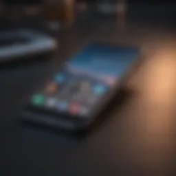 Illustration of various smartphone models showcasing hotspot features