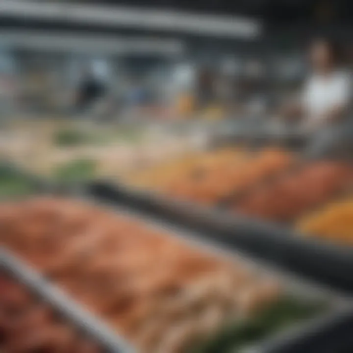 Fresh Seafood Counter at Walmart