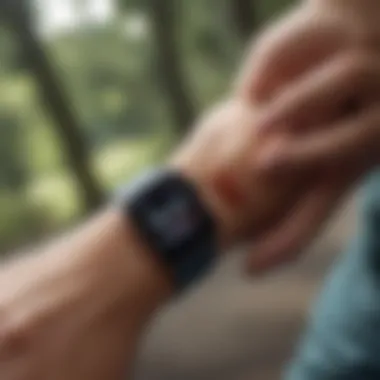 A user experience analysis showcasing interactions with Fitbit and Apple Watch 3.