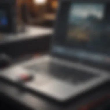 Seamless Integration for Enhanced Productivity 50GB Flash Drive Connected to Laptop