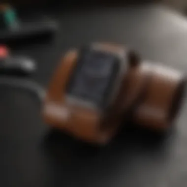 Luxurious Leather Apple Watch Strap