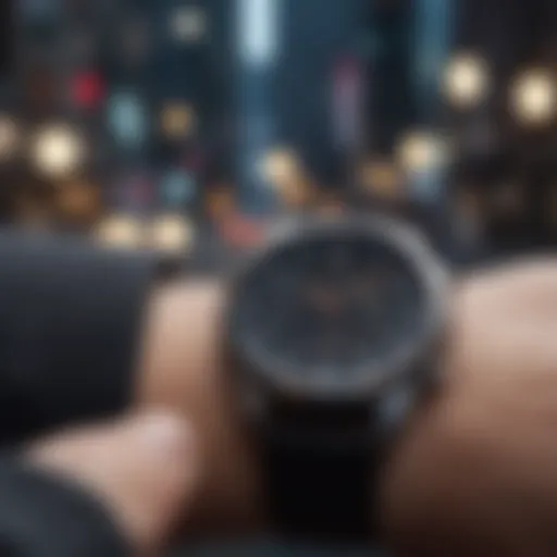 Smartwatch with GPS functionalities