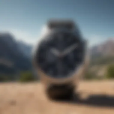 Galaxy Watch tracking outdoor activities