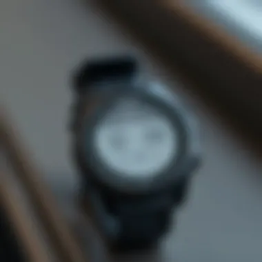 Sleek Design of Garmin Distance Tracker Garmin Distance Tracker showcasing its sleek design and user interface