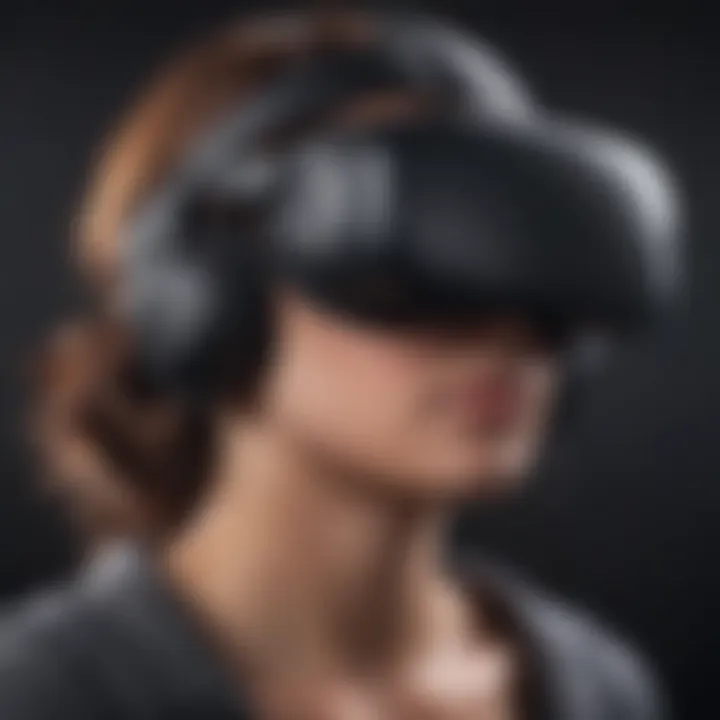 Immersive gaming experience with VR headset