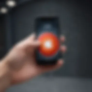Visualization of Apple AirTag with Android interface