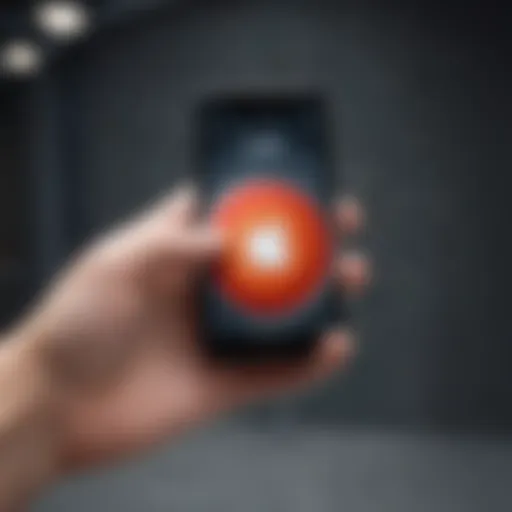 Visualization of Apple AirTag with Android interface