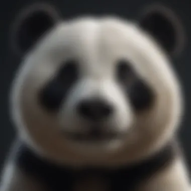 Intricate Details of Panda Av's Unique Features