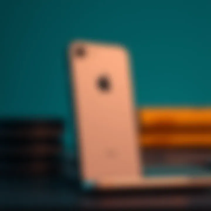 Illustration showcasing iPhone 8 Plus condition evaluation