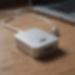 Close-up of the iPhone USB-C box showcasing its sleek design