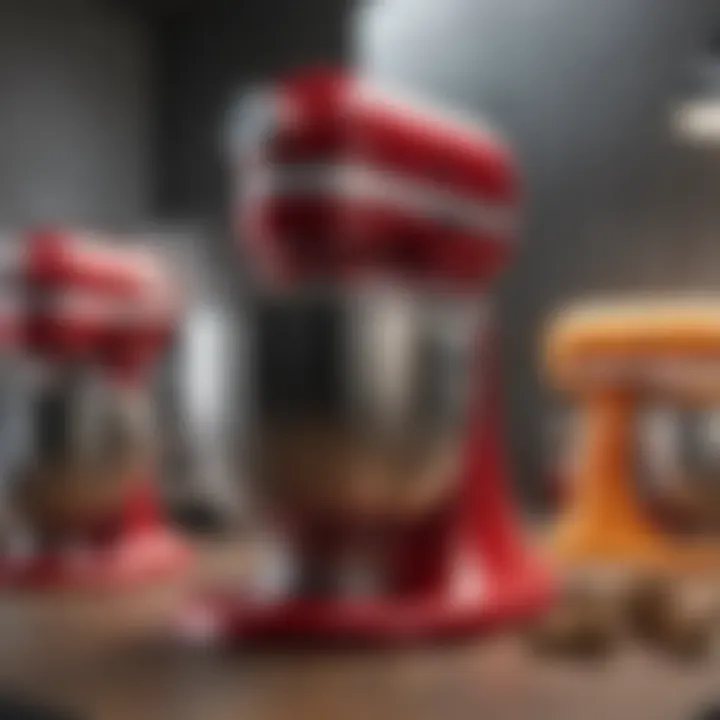 Variety of Colorful KitchenAid Mixer Options