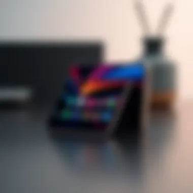 Sleek design of Lenovo 7i showcasing its modern aesthetics