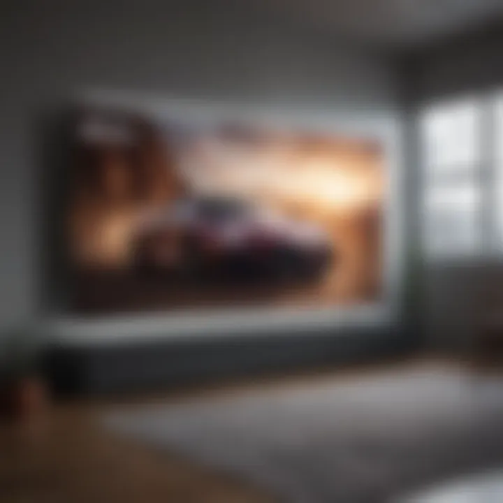 Innovative LG LED 50-Inch Smart TV Display