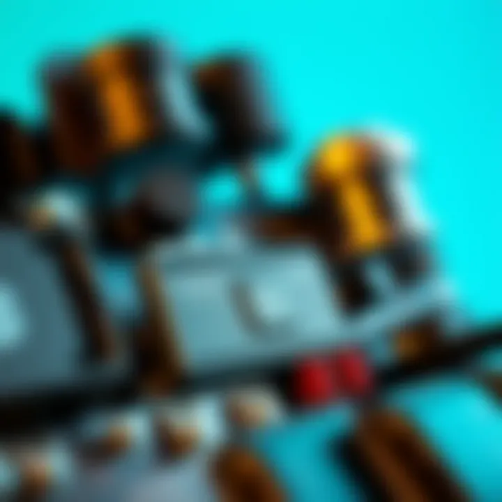 Close-up of Maveric 2 Pro components