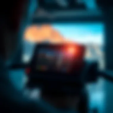 User interface of Maveric 2 Pro