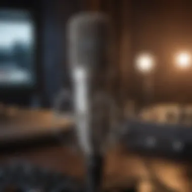 Optimizing Microphone Setup for MacBook Audio Recording Microphone setup for recording audio on MacBook