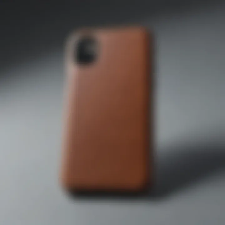 Minimalist Leather Phone Case