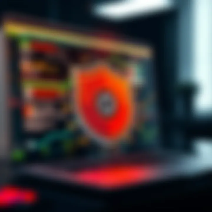 Modern antivirus software features and functionalities