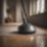 Modern sleek HEPA vacuum cleaner