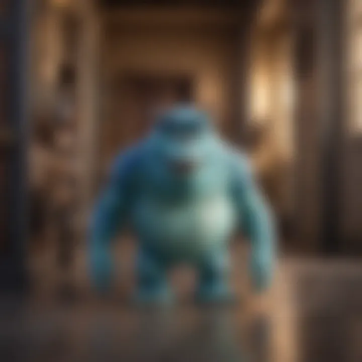 Monster Inc movie poster on Disney Plus