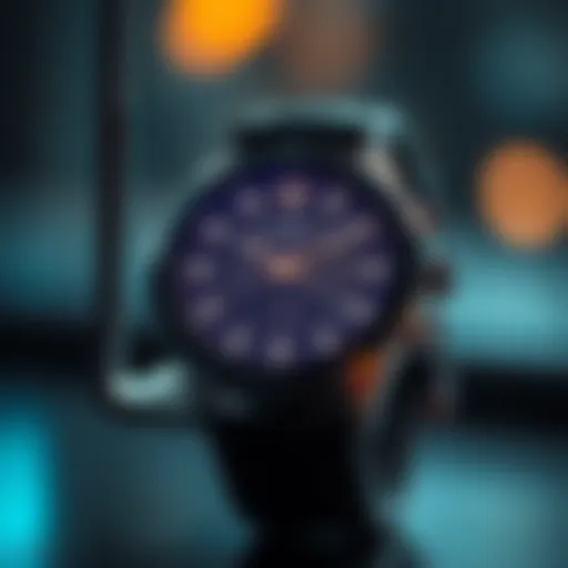 Premium Design of Mont Blanc Summit 2 Stylish design of the Mont Blanc Summit 2 smartwatch showcasing its premium materials.