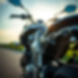 Robust motorcycle security chain with lock