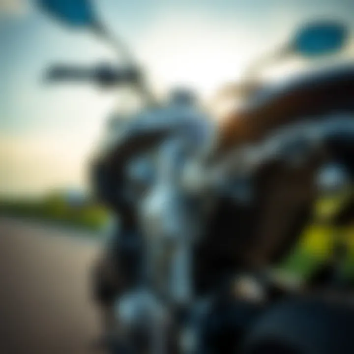 A Strong Motorcycle Security Chain Robust motorcycle security chain with lock