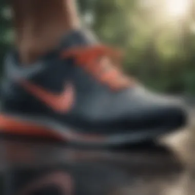 Nike running shoes for long-distance known for their breathable and lightweight construction