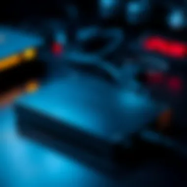 Data preservation capabilities illustrated through an external hard drive