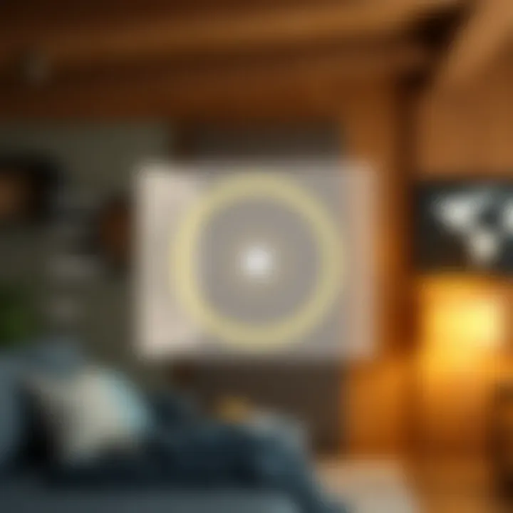 Diagram showing WiFi signal penetration through various materials