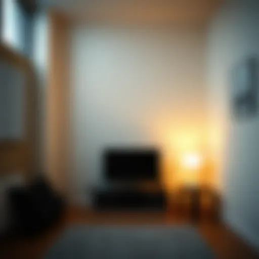 Wireless booster strategically placed in a room with thick walls