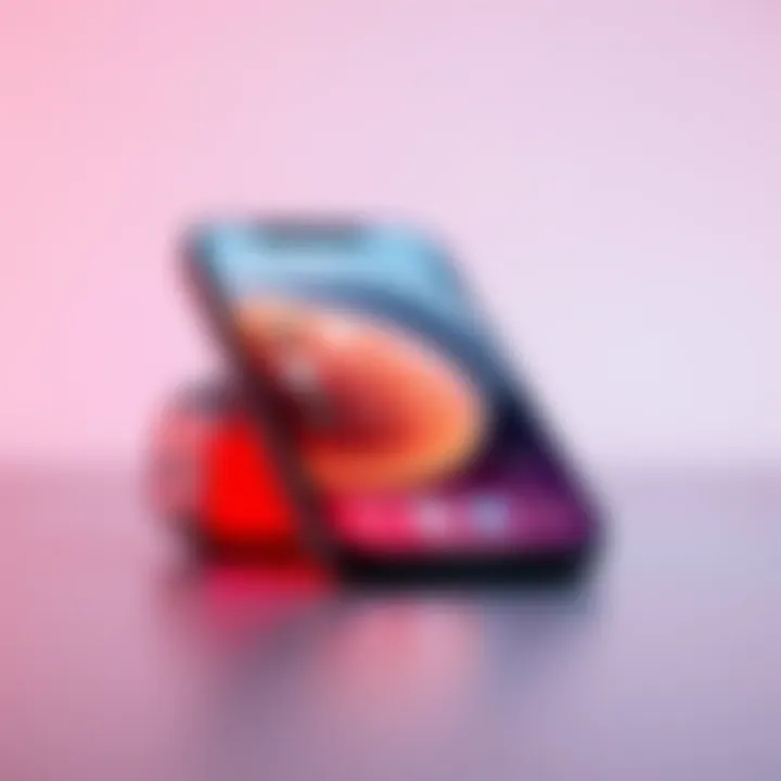 User interface features of Phone 13 Mini displaying innovative functionalities.