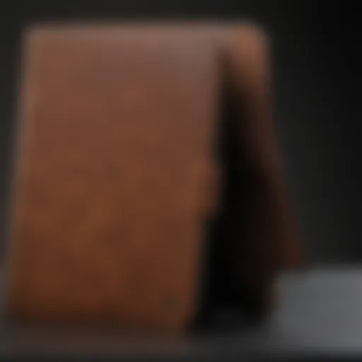 Exquisite Kindle Touch Case in Luxurious Leather