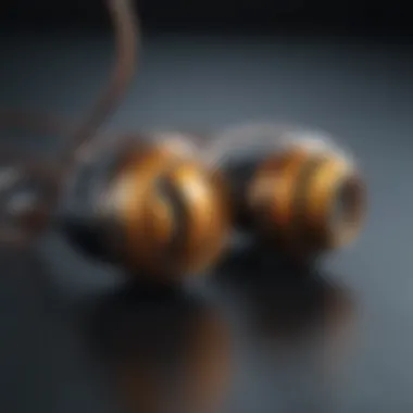 Close-up of premium sound drivers for exceptional clarity