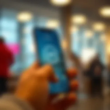 User-Friendly Interface of Protección 360 Smartphone showcasing user-friendly interface