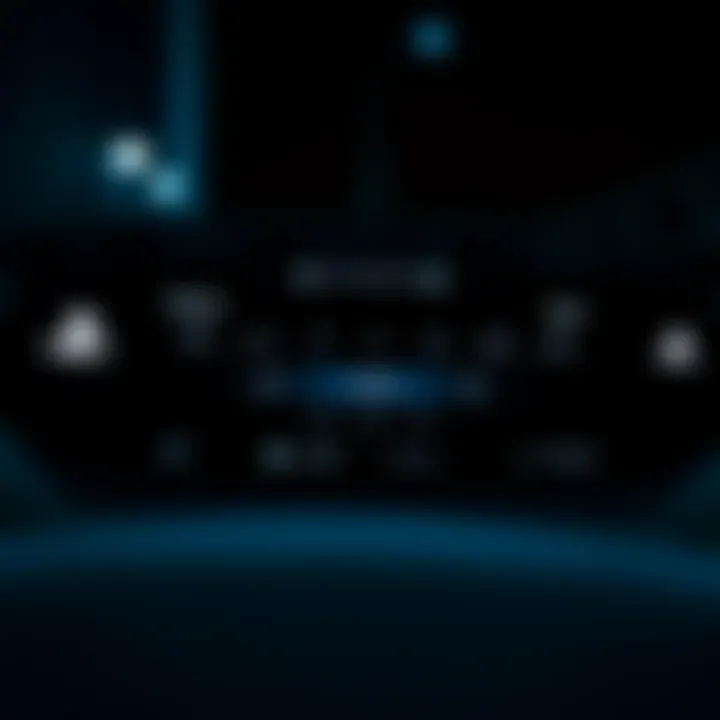 PS5 dashboard showcasing PSN features