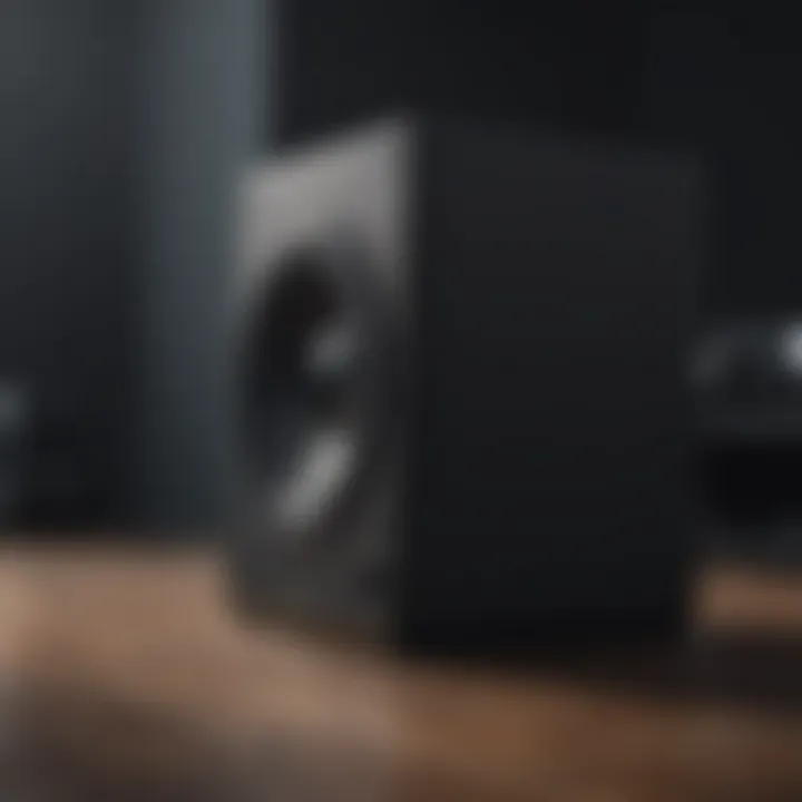 High-quality rear speakers designed for immersive sound