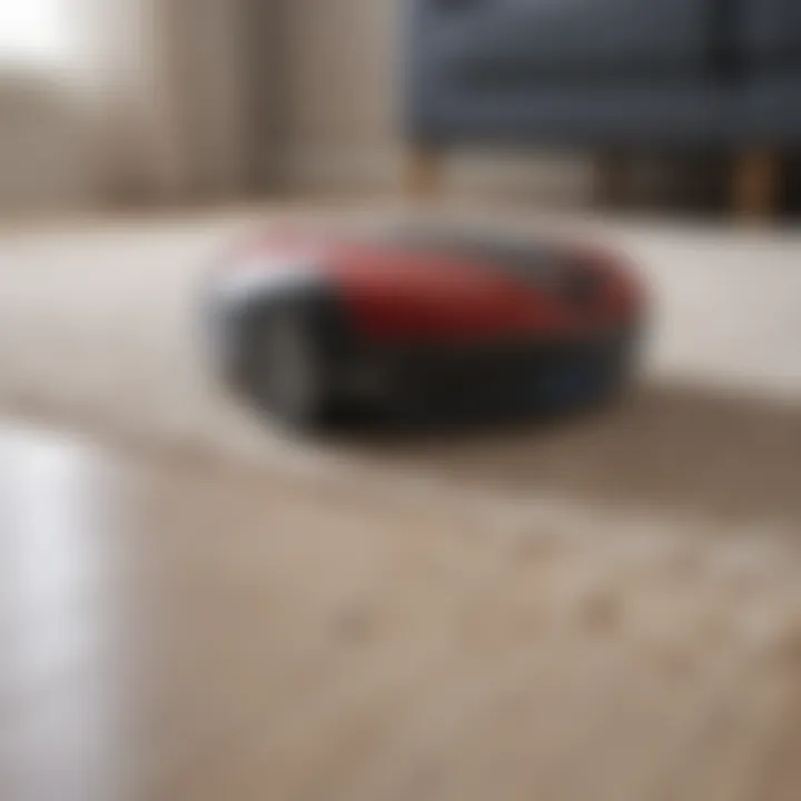 Robotic Vacuum in Action