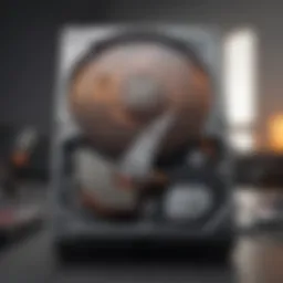 Seagate IronWolf Hard Drive showcasing robust design