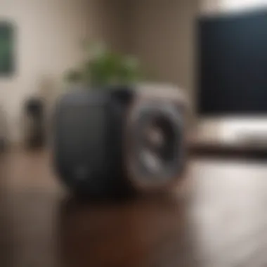 Sleek Bluetooth Speaker with Advanced Connectivity