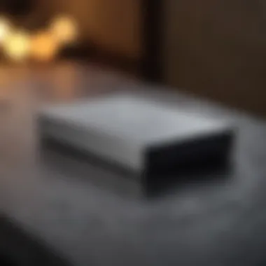 Sleek and Compact Design Sleek and compact portable external hard drive
